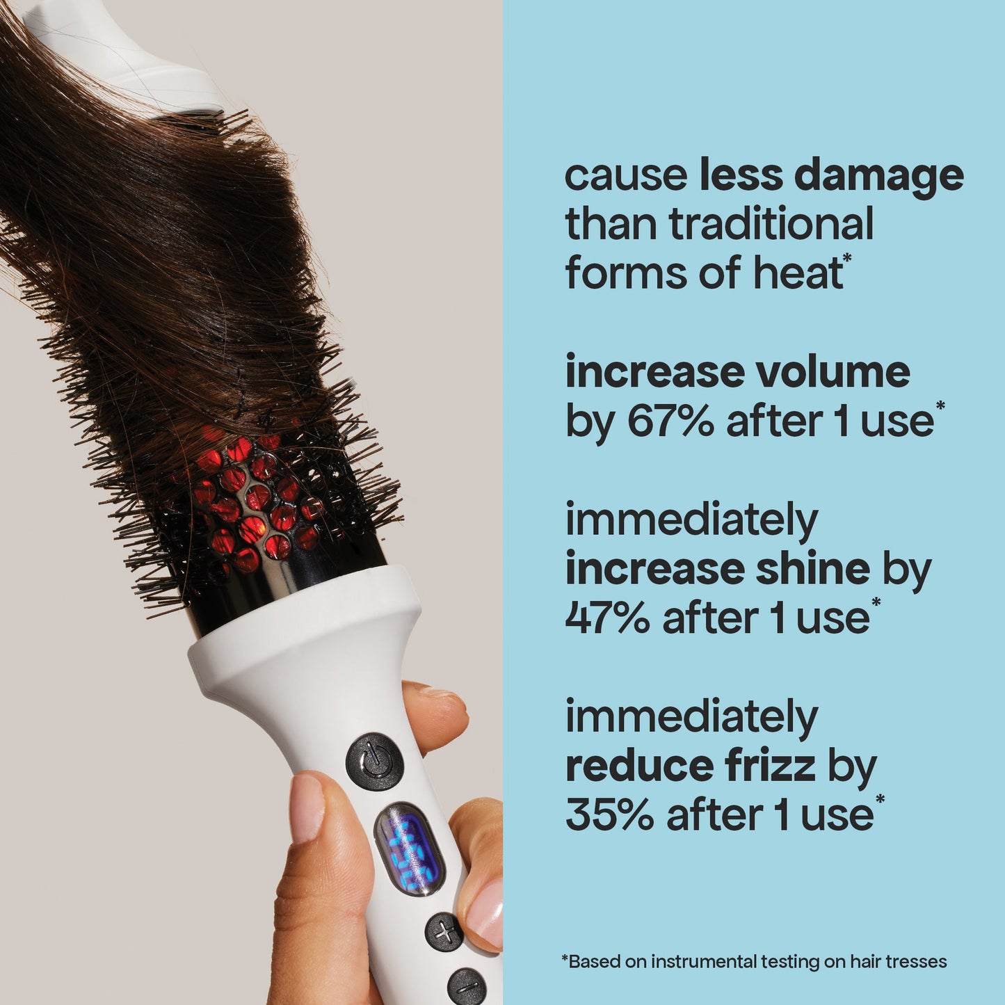 InfraGlow™ Red Light Therapy Brush
