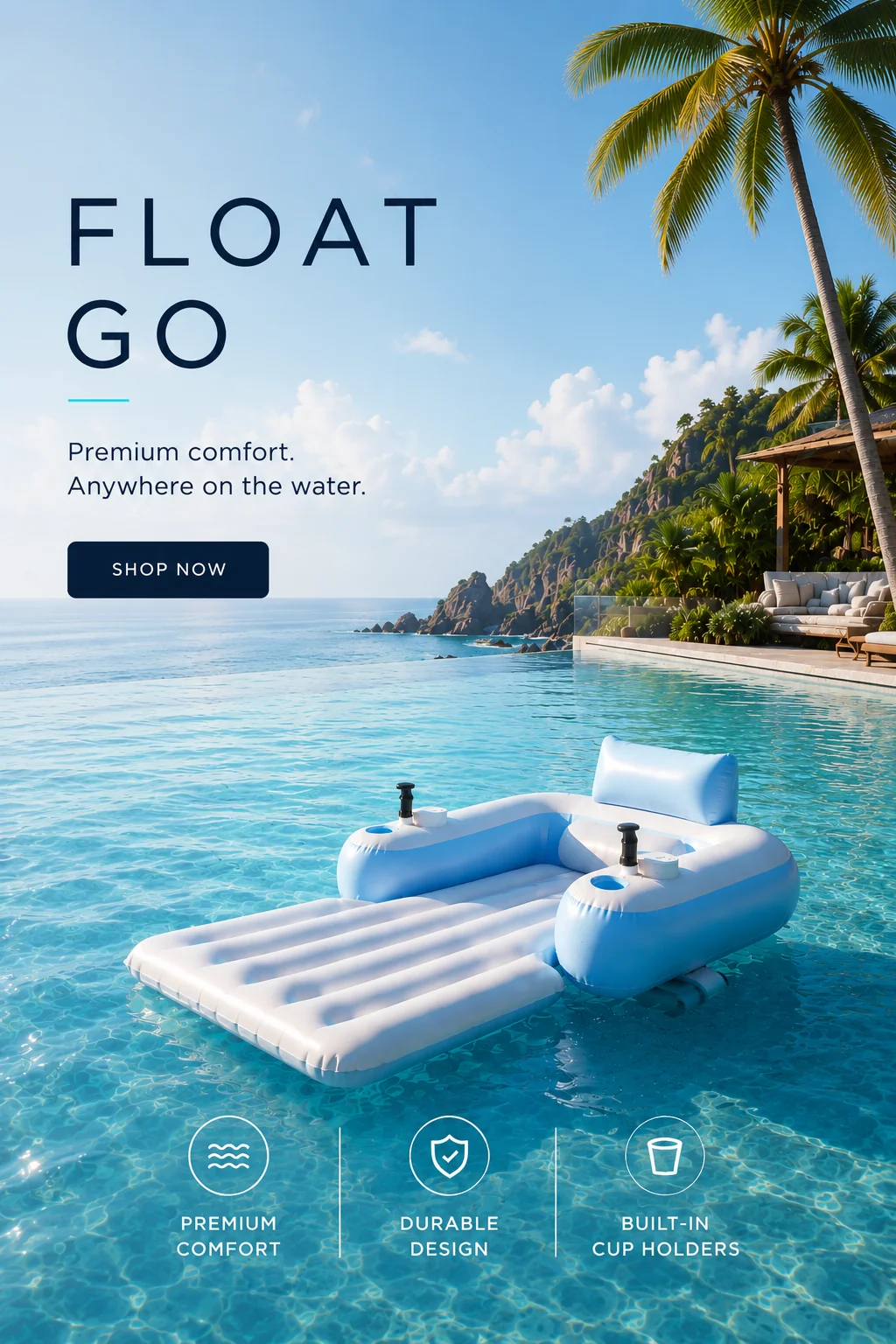 Floaty Paradise Lounger