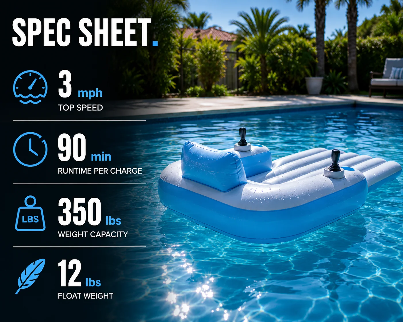 Floaty Paradise Lounger